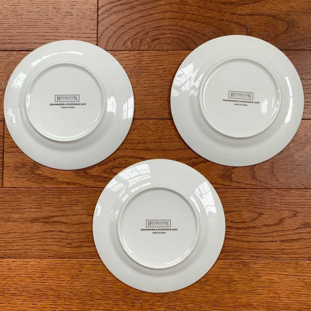Restoration Hardware Cheese Dishes, Vintage